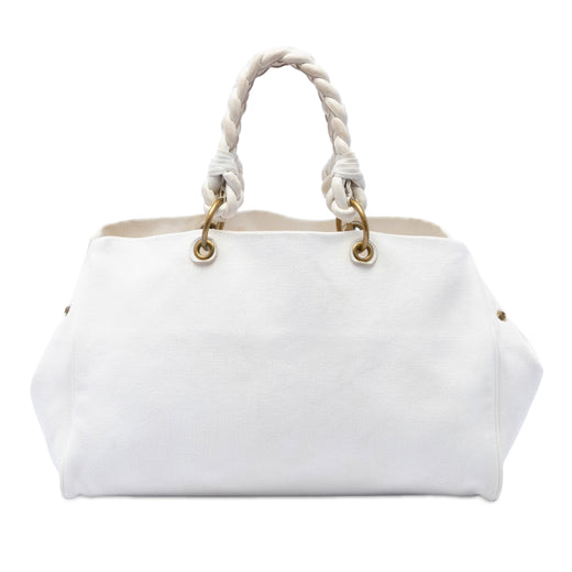 Canvas Braided Tote - Image 1