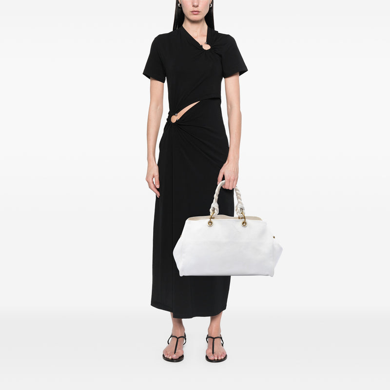 Canvas Braided Tote - Image 6
