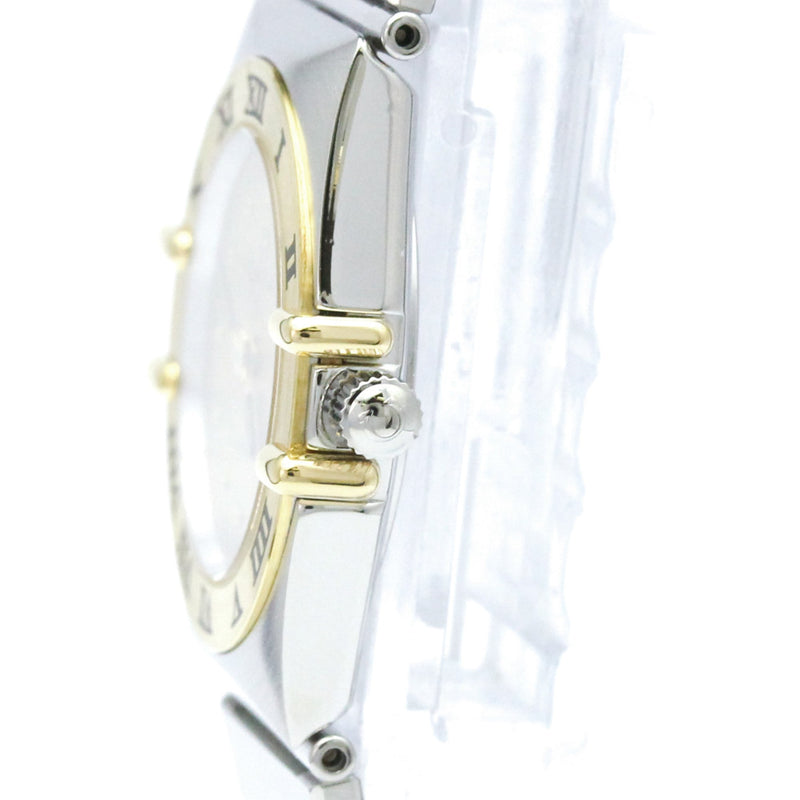 Omega Constellation Quartz Stainless Steel And Yellow Gold Watches