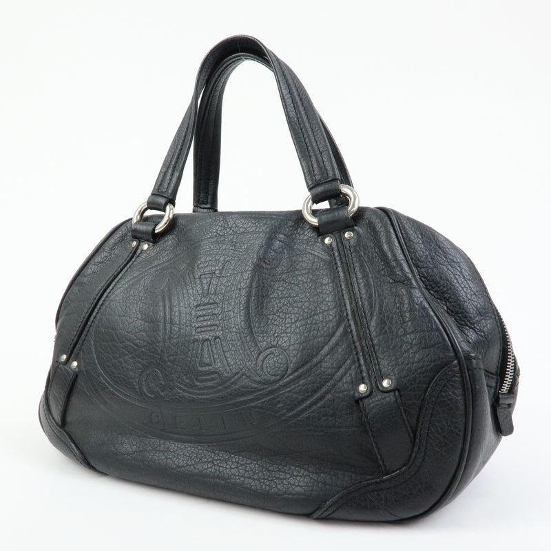 Celine Macadam Leather Black Bag