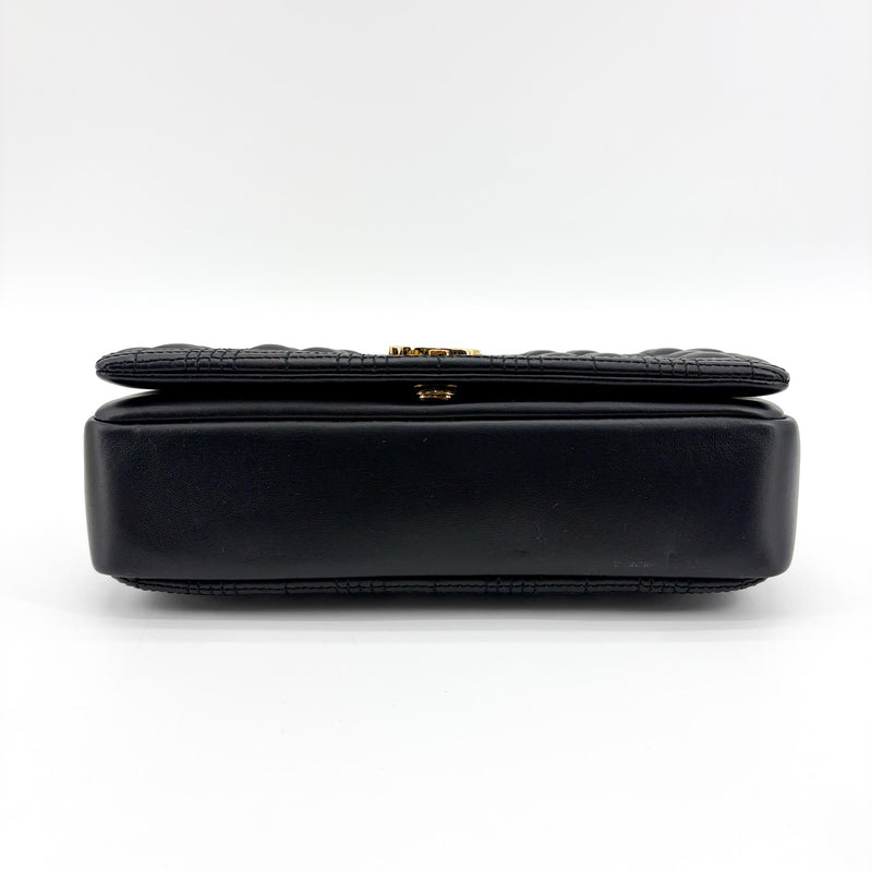 Burberry Lola Bum Quilted Lambskin Black Leather Bag