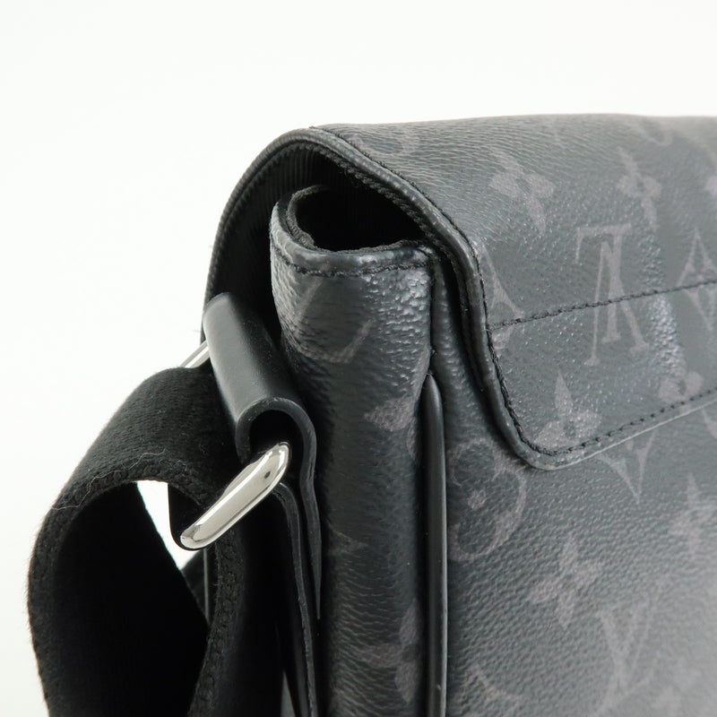 Louis Vuitton District Messenger Monogram Eclipse Canvas Gray