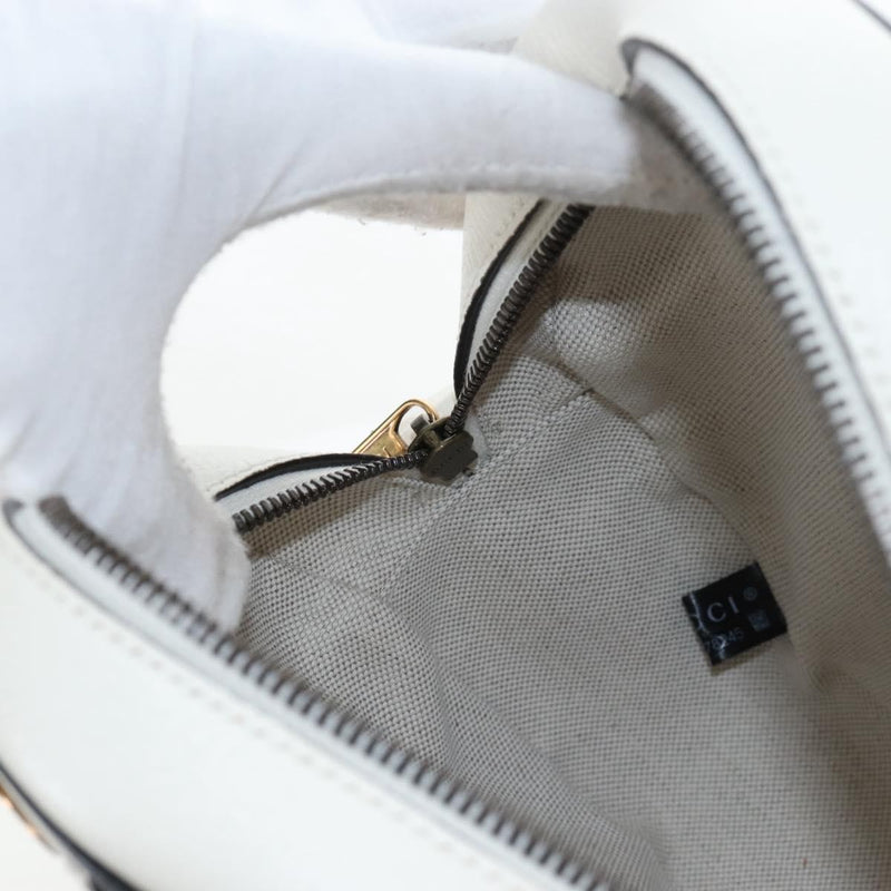 Gucci X Adidas Ophidia Round Leather White Bag