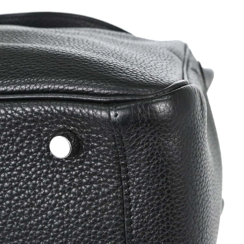 Hermes Lindy Clemence Black Leather Bag