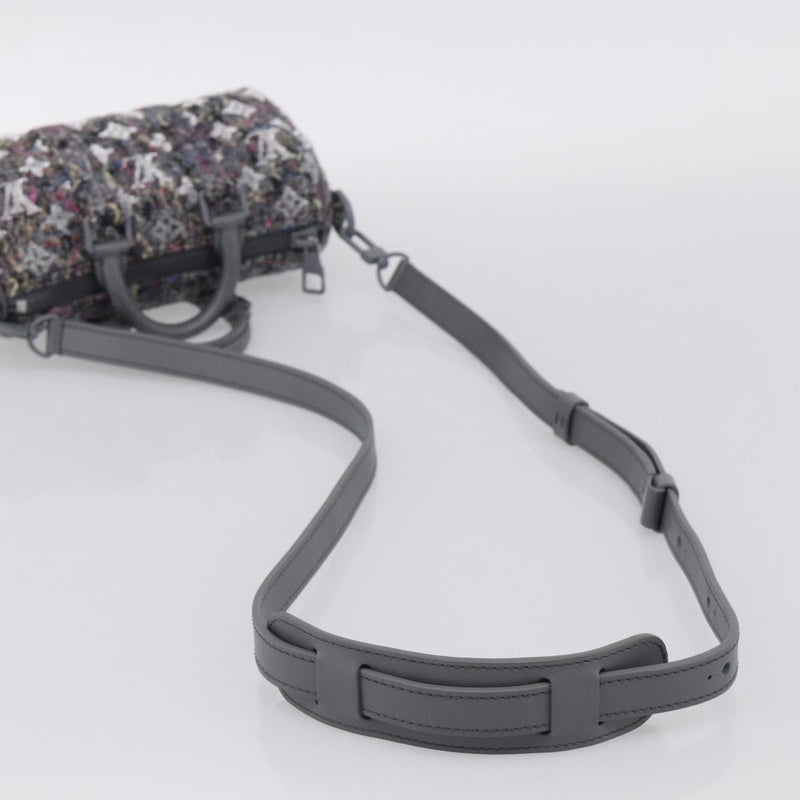 Louis Vuitton Keepall Bandouliere Lv Felt Multicolour Canvas Bag