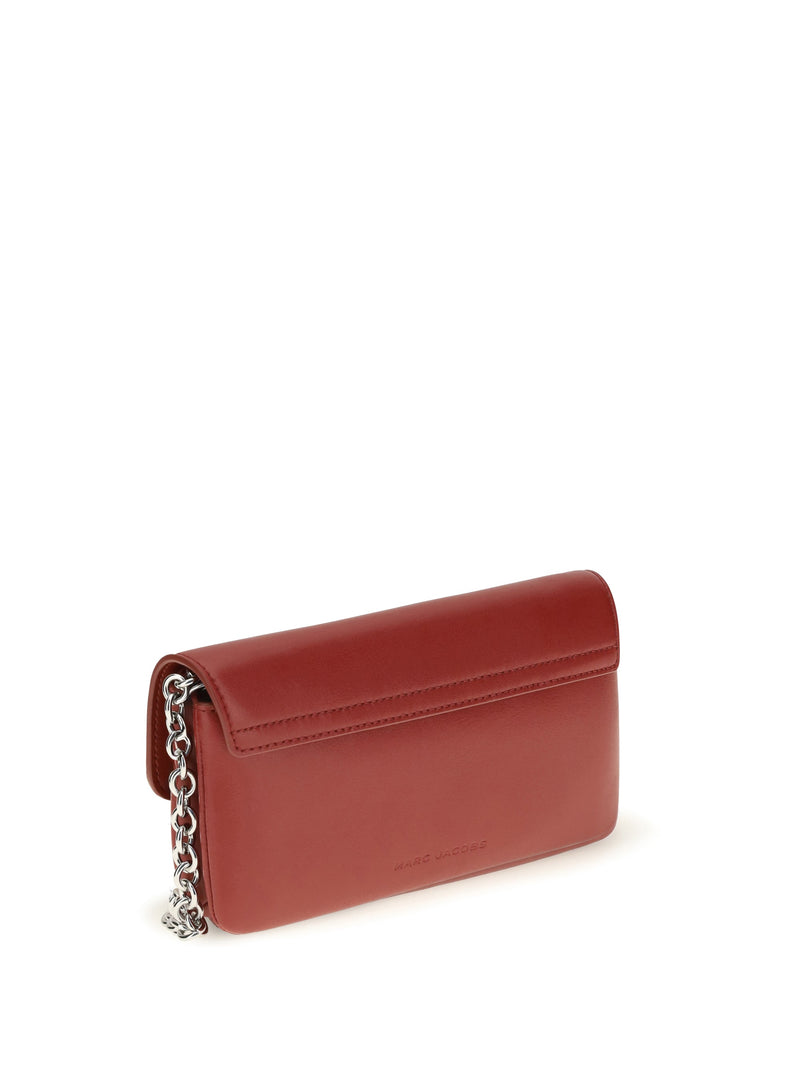 Marc Jacobs Shoulder Bag — Red Calf Leather Bos Taurus