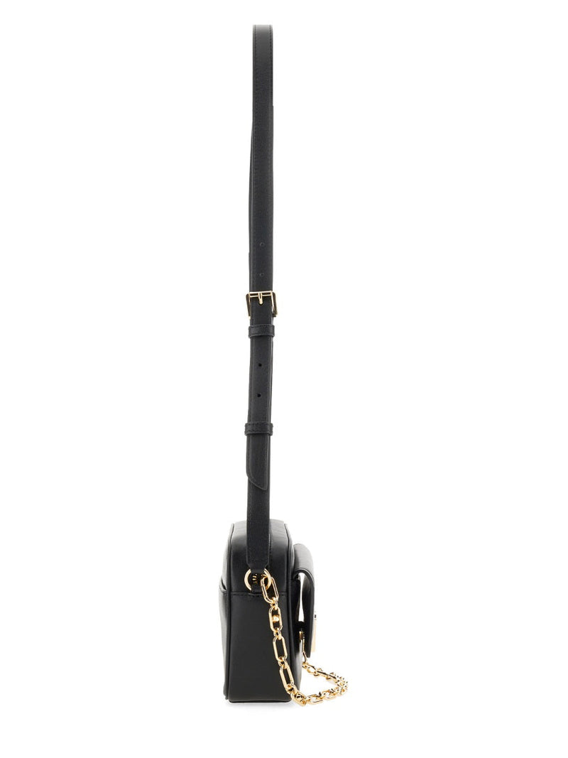 Michael Michael Kors Shoulder Bag — Black Cow Leather