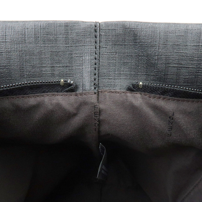 Fendi Superstar Zucchino Coated Canvas Black Bag