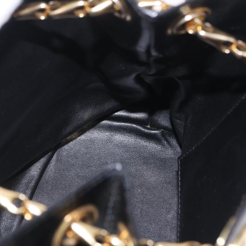 Celine Shoulder Leather Black Bag