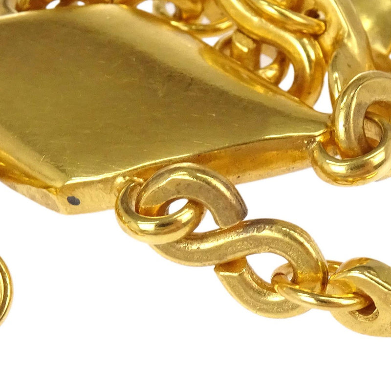 Chanel Cc Rhombus Clip-On Metal Gold Gold_plated Bijoux