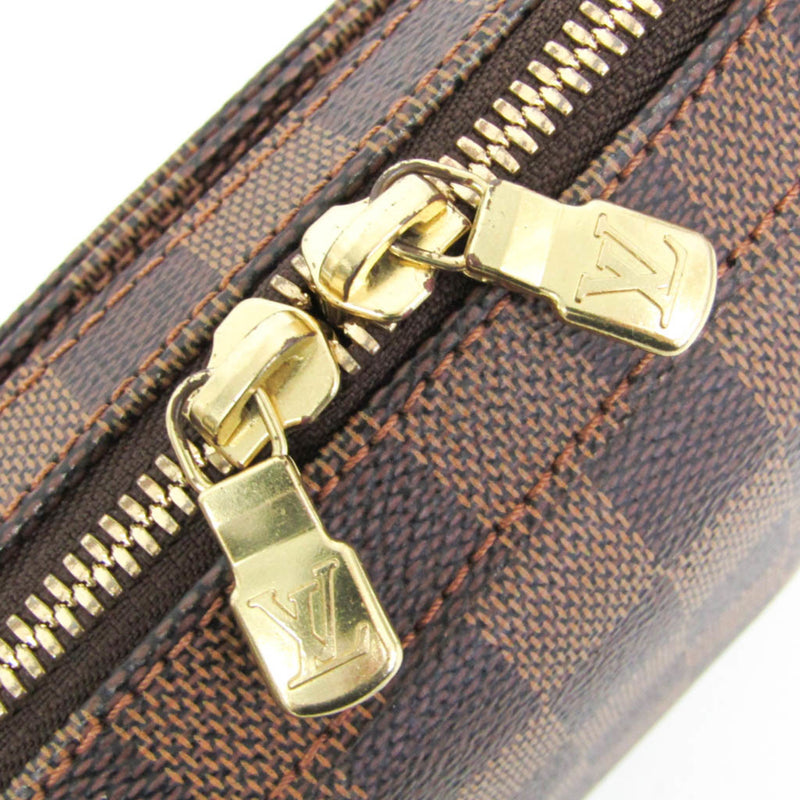 Louis Vuitton Geronimos Waist Damier Ebene Brown Canvas Bag