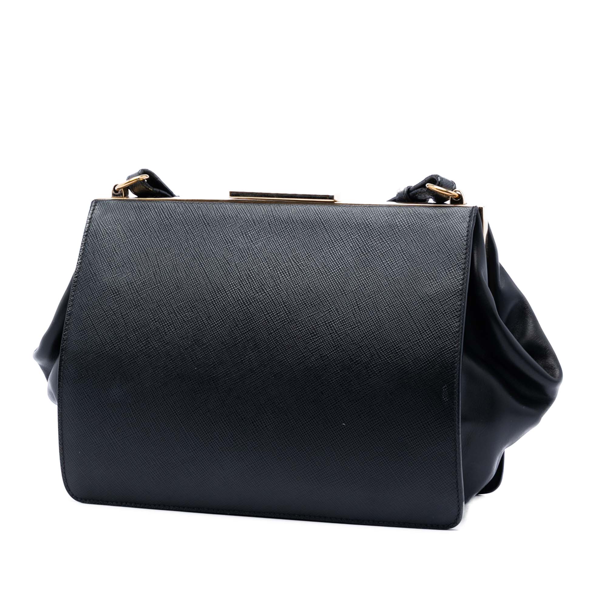 Saffiano and City Calf Light Frame Crossbody - Image 2