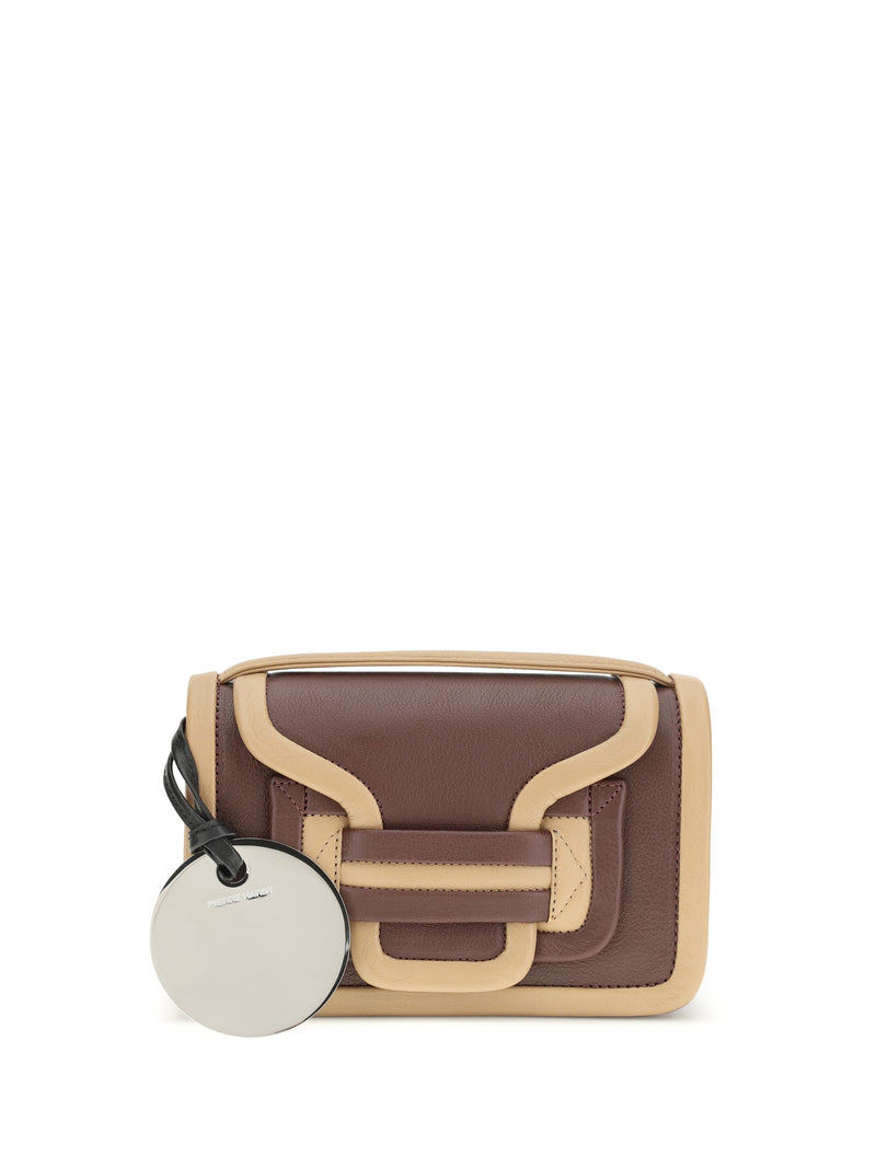 Pierre Hardy Shoulder Bag — Burgundy Calf Leather