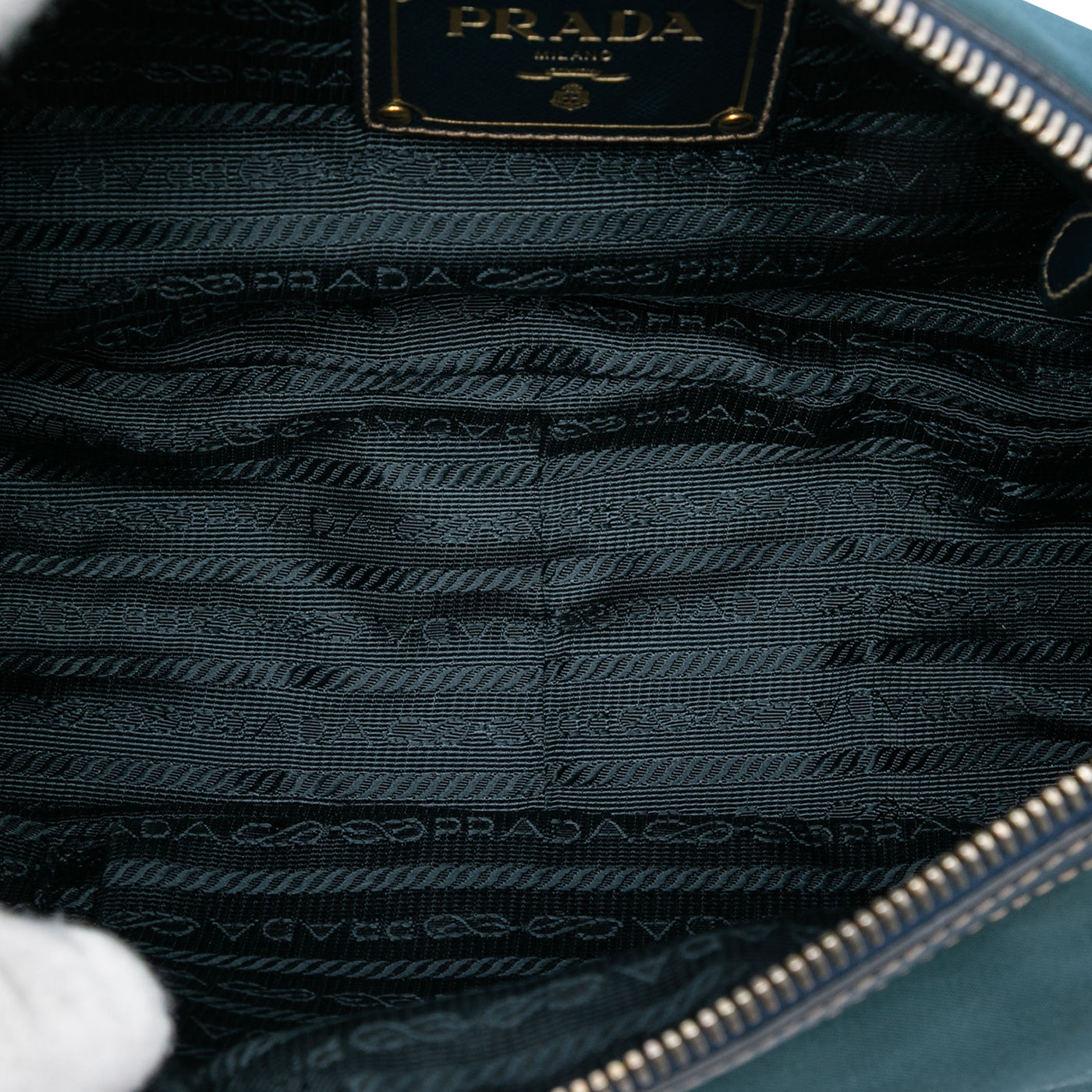 Tessuto Canapa Logo Shoulder Bag - Image 4
