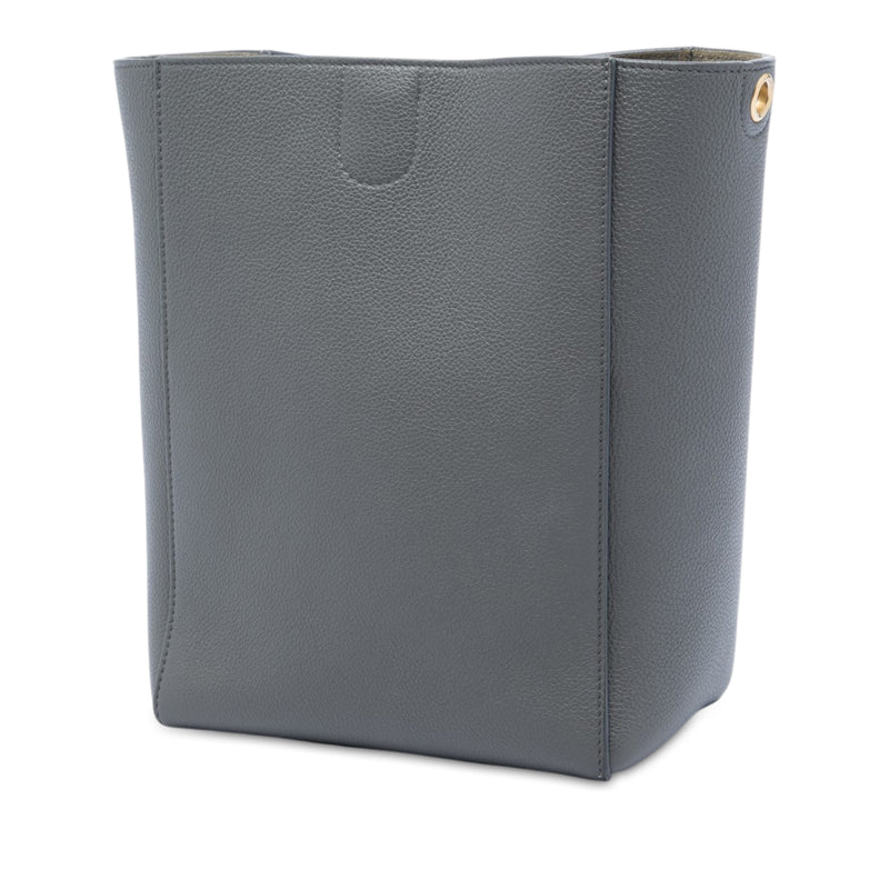 Small Soft Grained Calfskin Seau Sangle Bucket Bag - Image 2