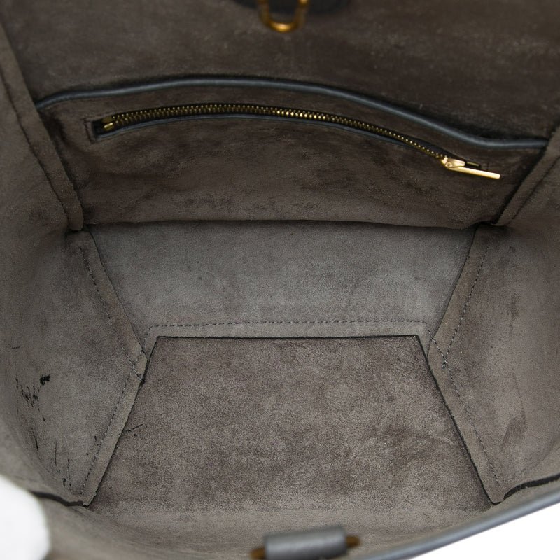 Small Soft Grained Calfskin Seau Sangle Bucket Bag - Image 4
