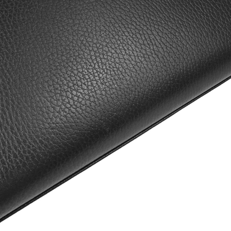 Hermes Kelly Black Vache Liegee With Palladium Hardware Calfskin Bag