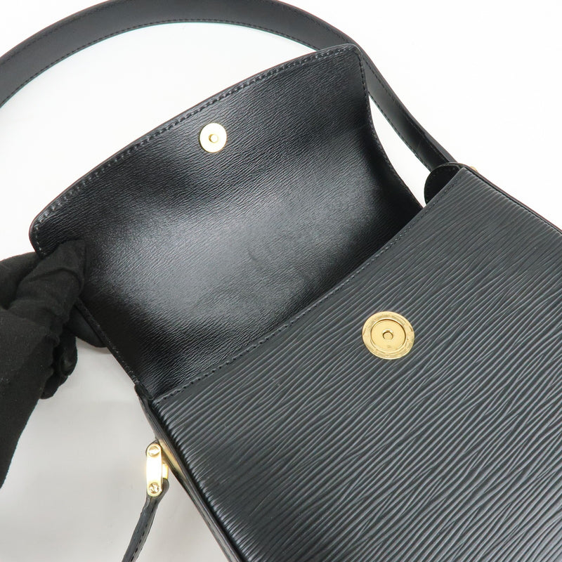 Louis Vuitton Buci Epi Leather Black Bag