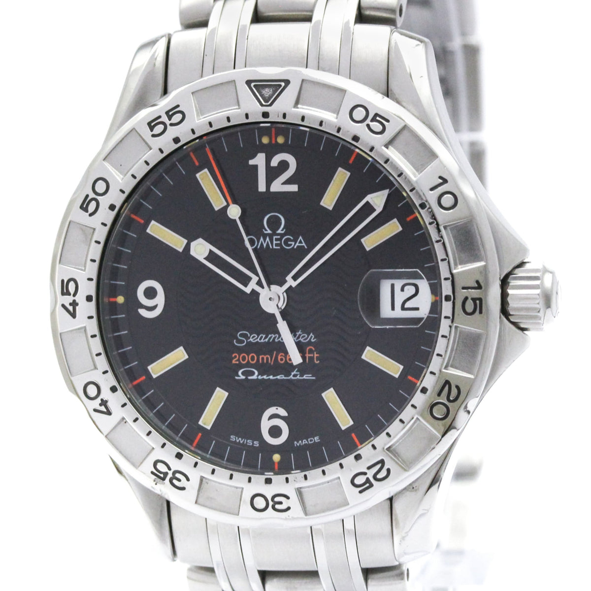 Omega Seamaster Professional 200 Pre Bond Chronometer Quartz Stainless Steel Watches