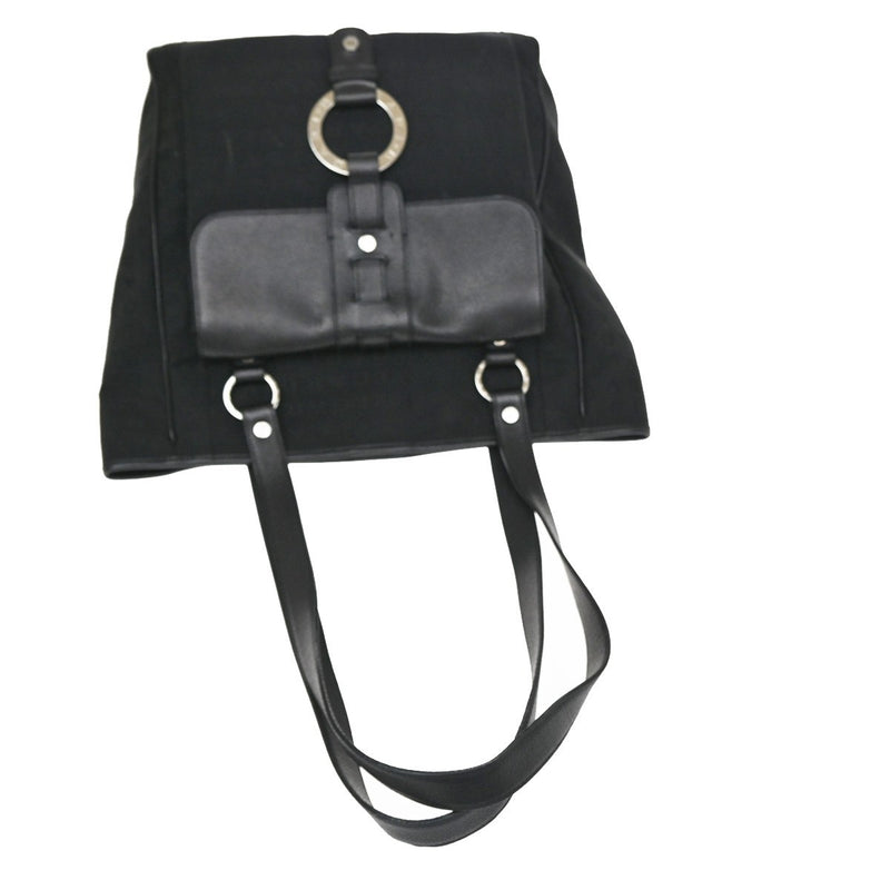 Bvlgari Vintage Canvas Black Bag