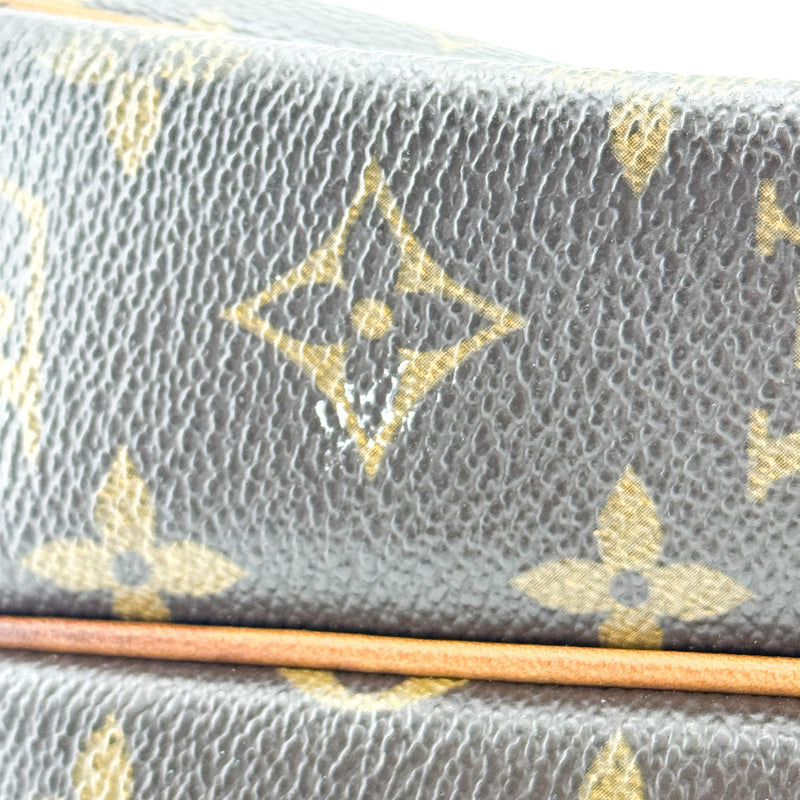 Louis Vuitton Reporter Monogram Canvas Brown Bag
