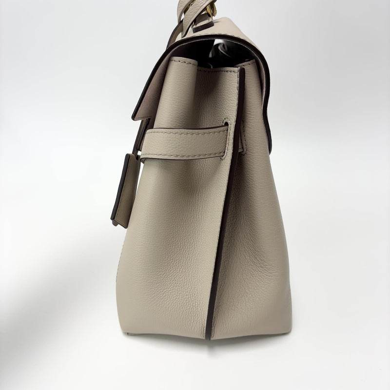 Louis Vuitton Lockme Ever Leather Beige Bag