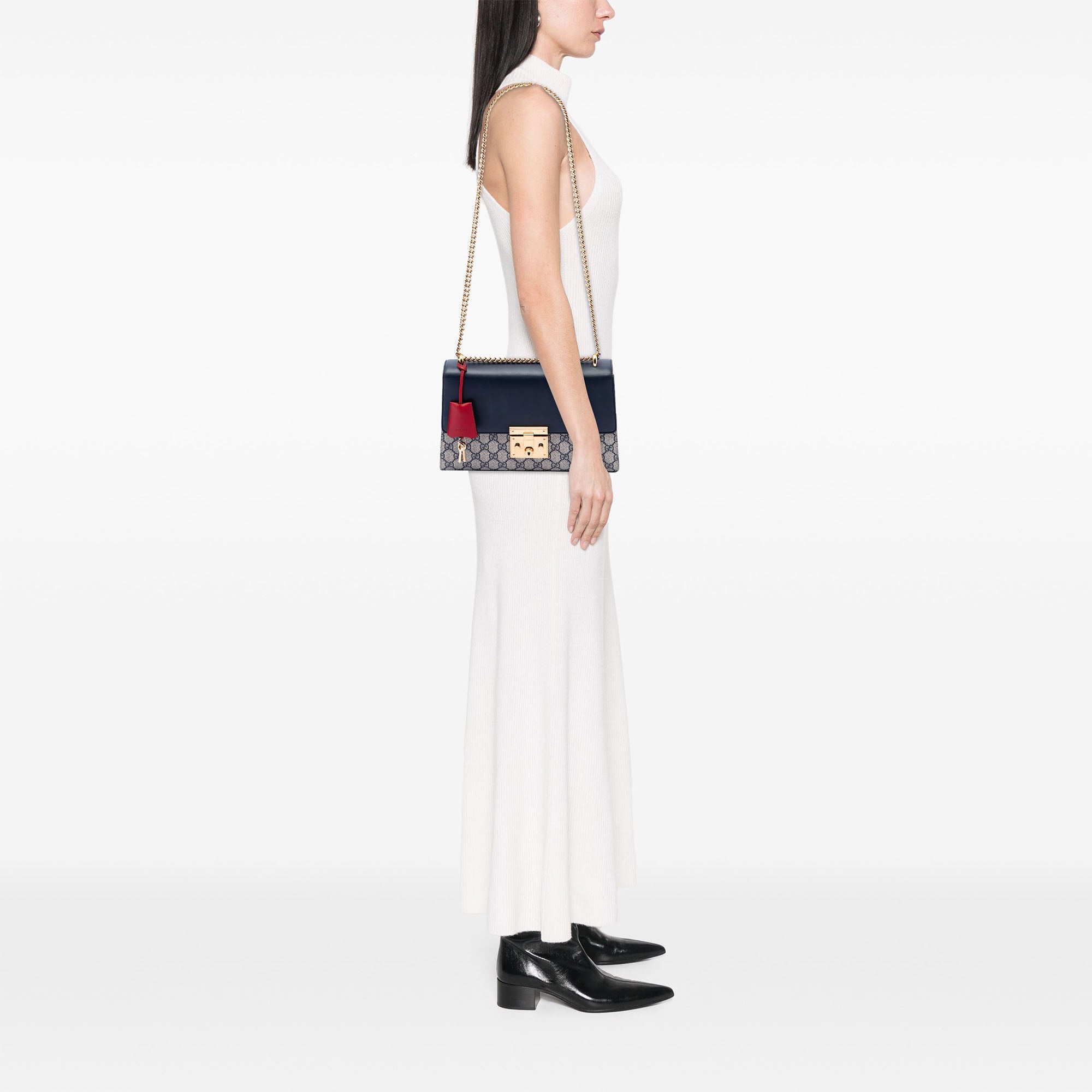 Medium GG Supreme Padlock Shoulder Bag - Image 6