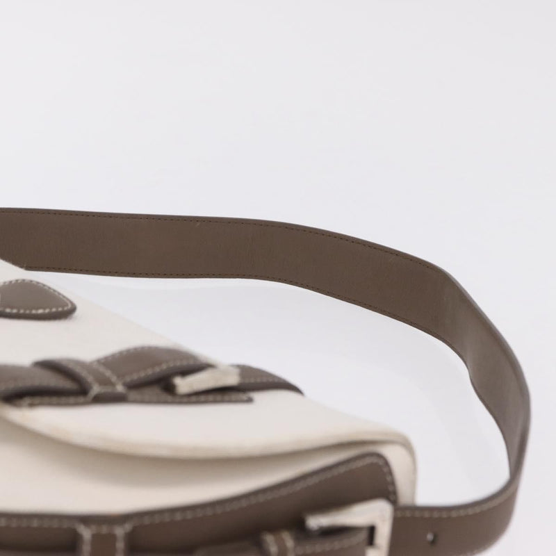 Loewe Shoulder Bag Canvas White