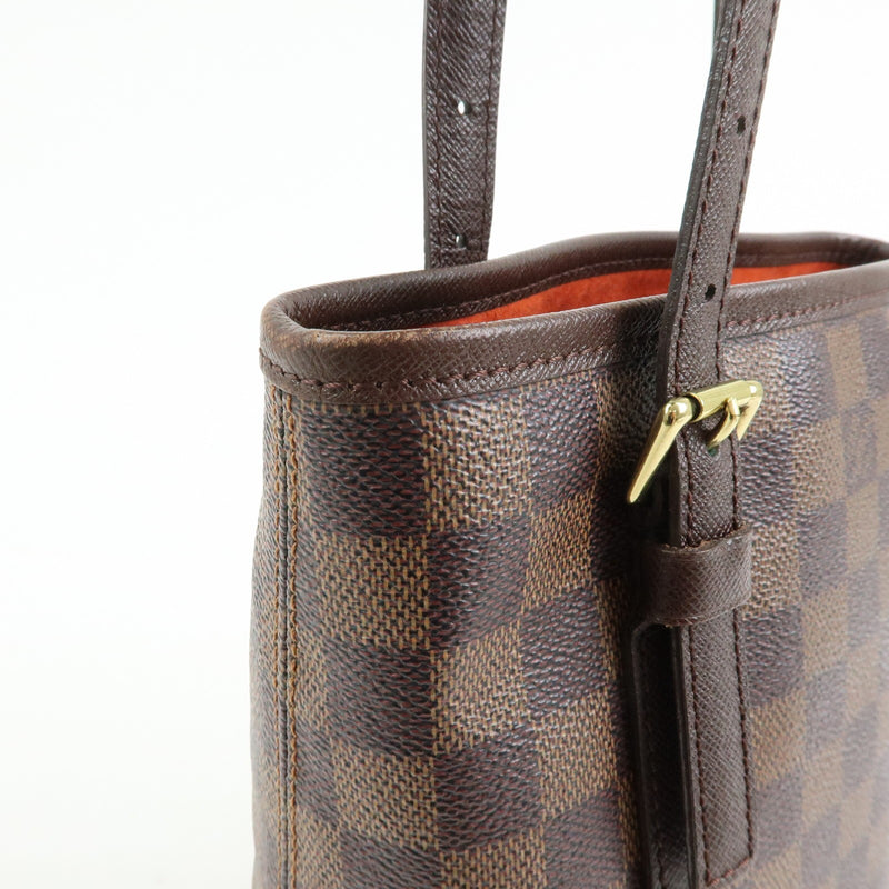 Louis Vuitton Marais Bucket Damier Brown Canvas Bag