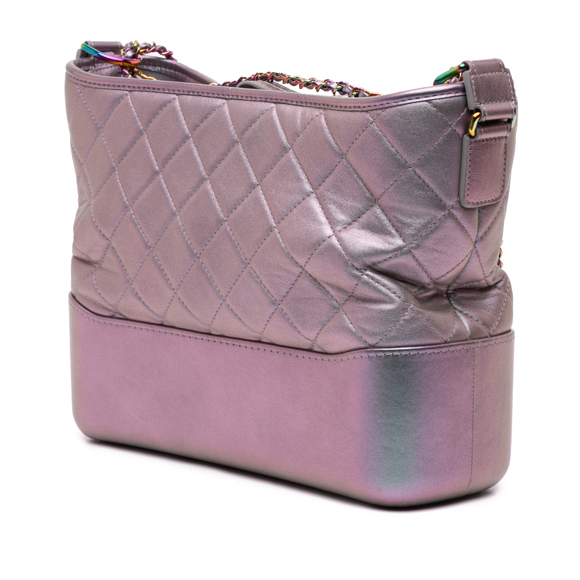 Medium Iridescent Calfskin Gabrielle Crossbody - Image 2