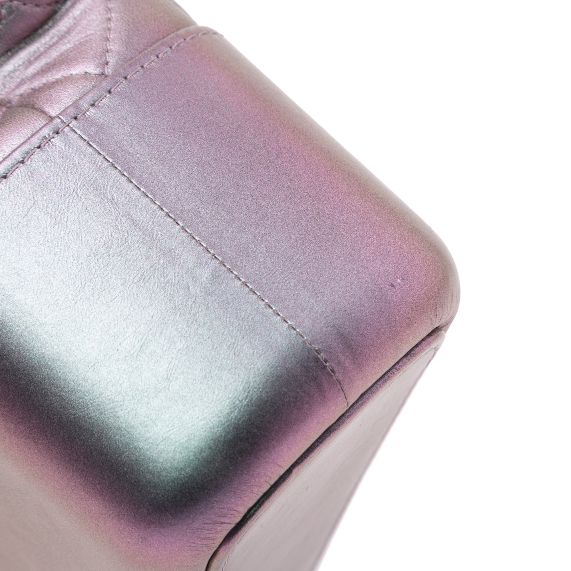 Medium Iridescent Calfskin Gabrielle Crossbody - Image 9