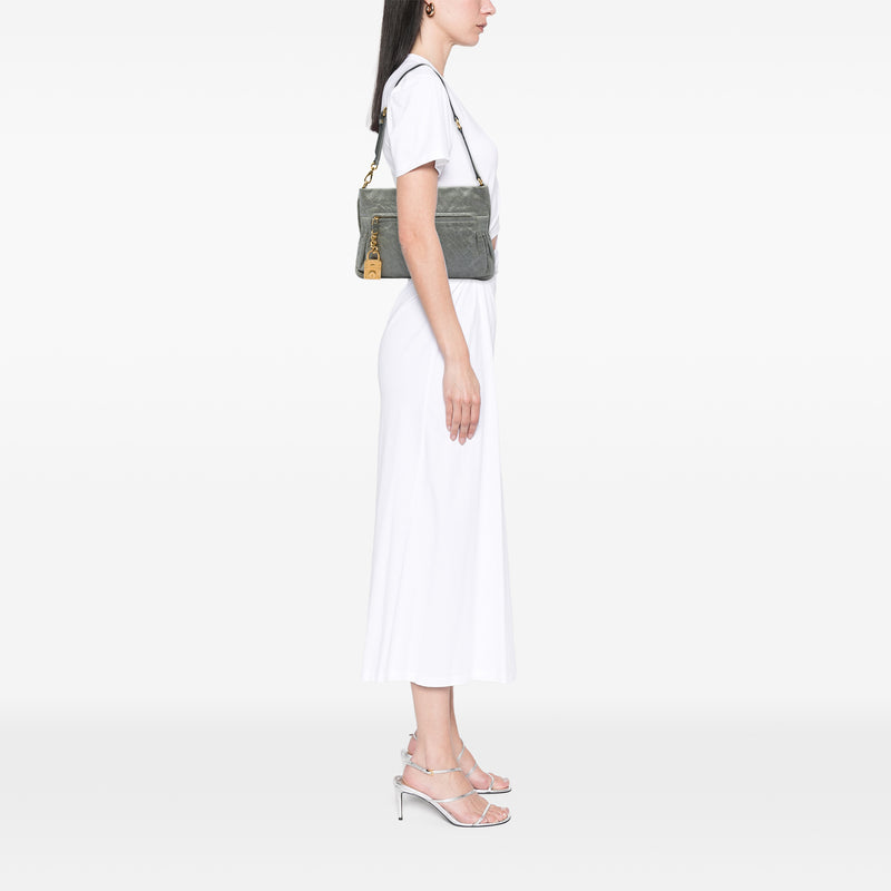 Nappa Charm Shoulder Bag - Image 5