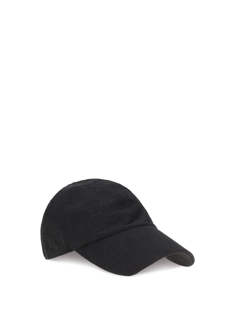 Gucci 8757443hbmf Jersey Cotton Baseball Cap — Black Caps