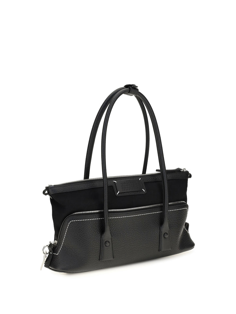Maison Margiela 5ac Shoulder Bag — Black Calf Leather