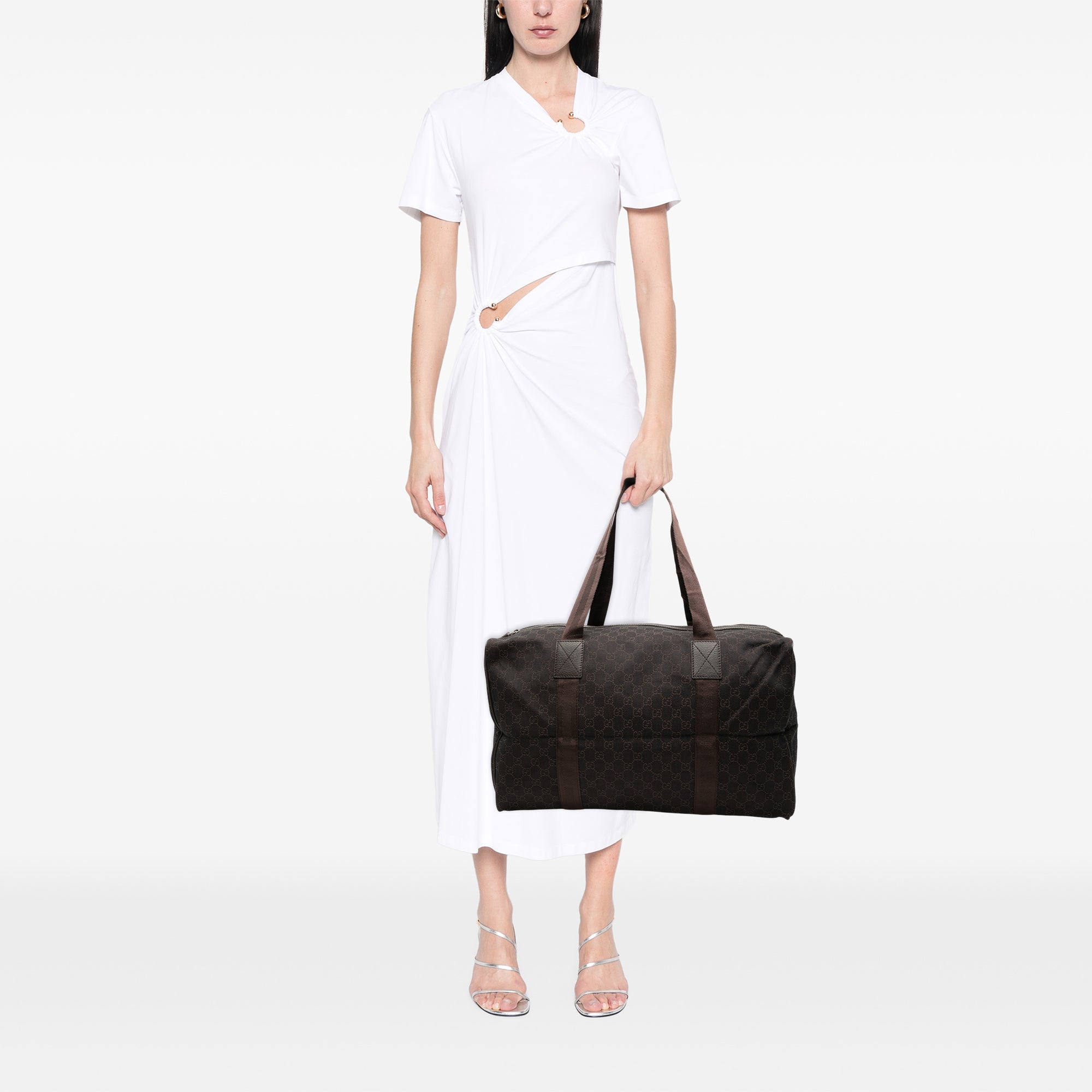 GG Canvas Travel Bag - Image 7