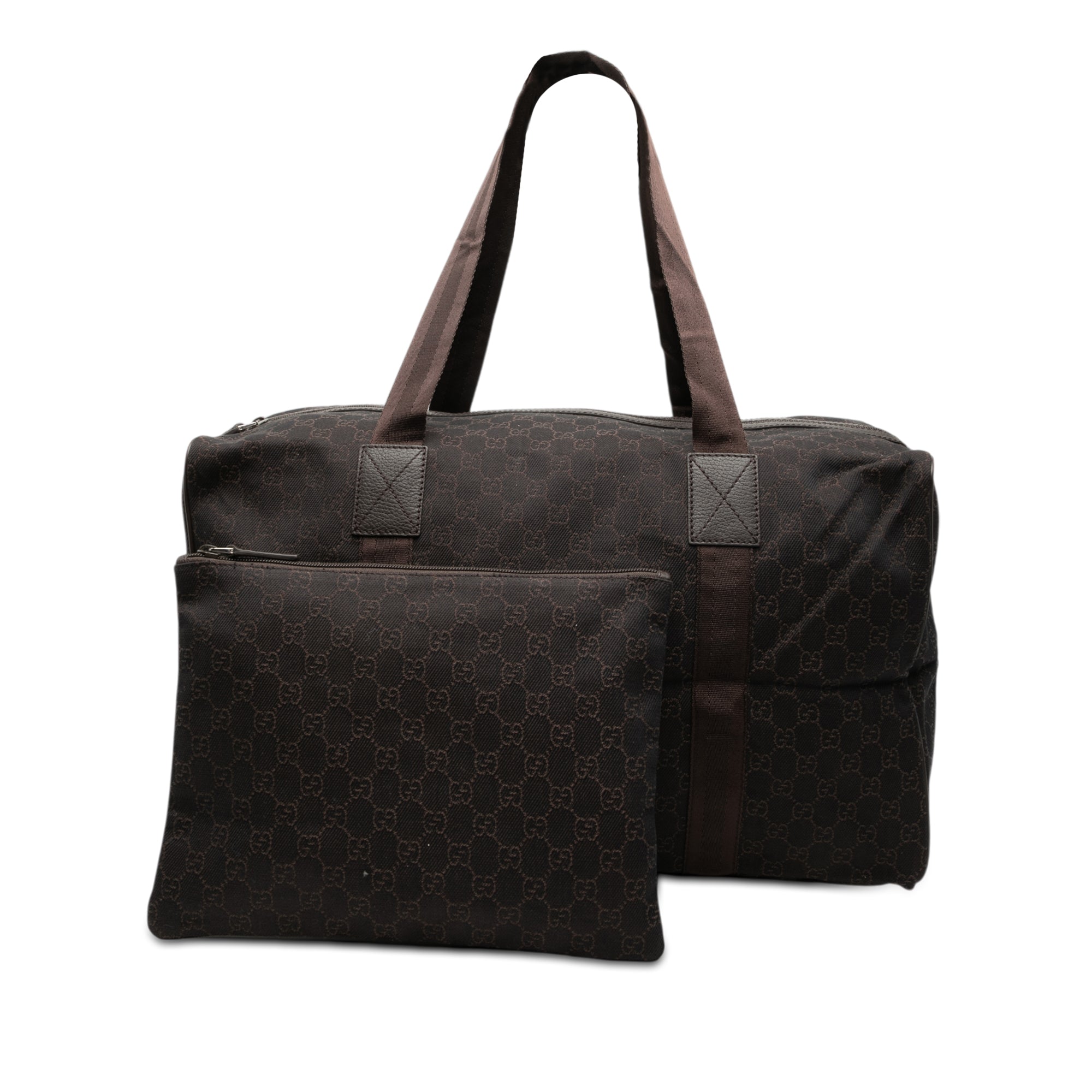GG Canvas Travel Bag - Image 8