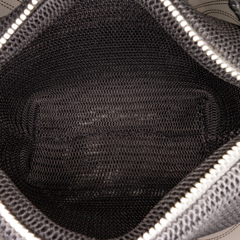 Crumpled Calfskin PVC Camellia Bucket - Image 5