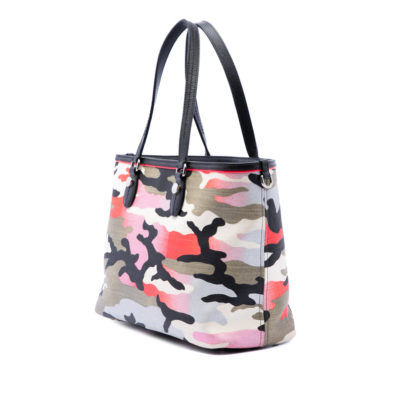 Anselm Reyle Medium Canvas Camouflage Tote - Image 2