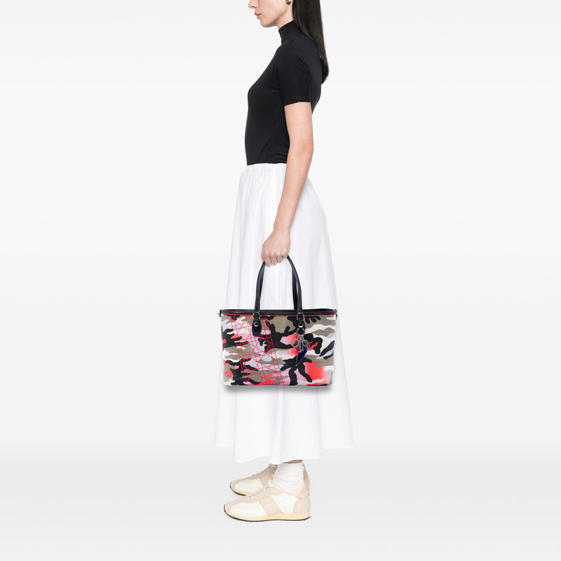 Anselm Reyle Medium Canvas Camouflage Tote - Image 6