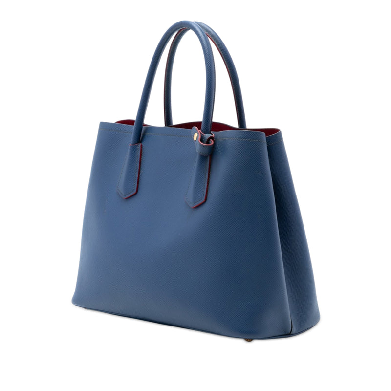 Medium Saffiano Cuir Double Satchel - Image 2
