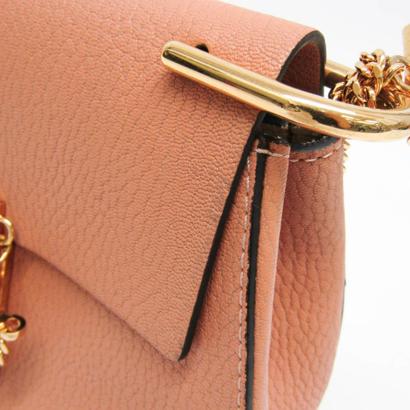 Chloe Drew Leather Orange Bag