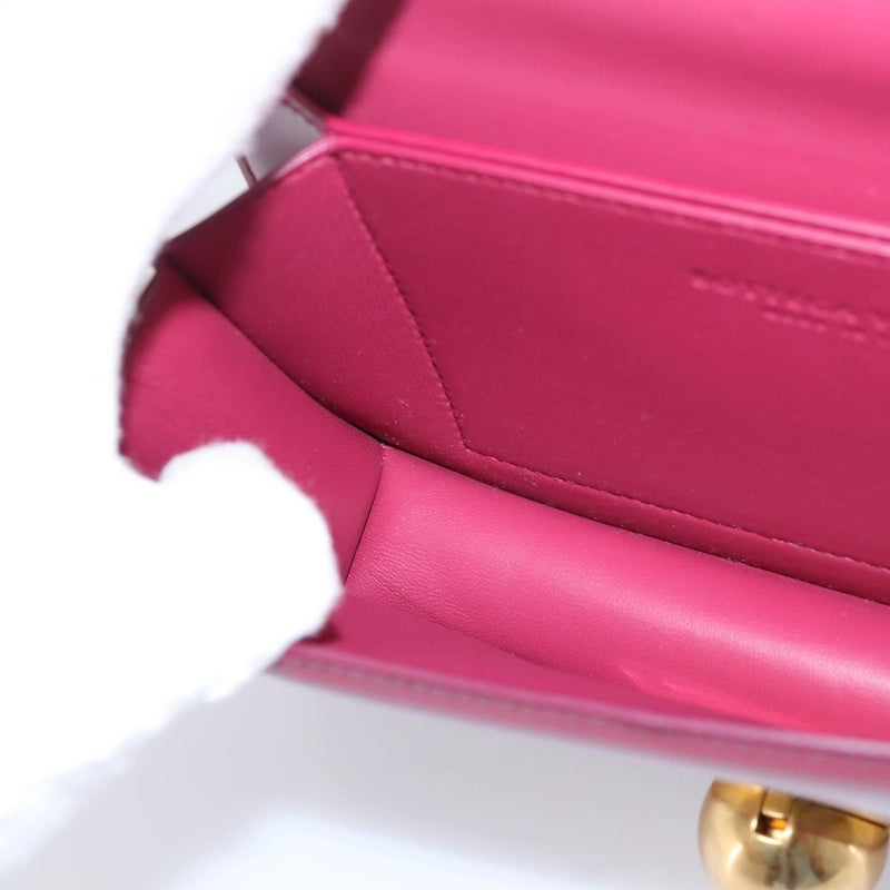 Bottega Veneta Bv Classic Smooth Calfskin Burgundy Leather Bag