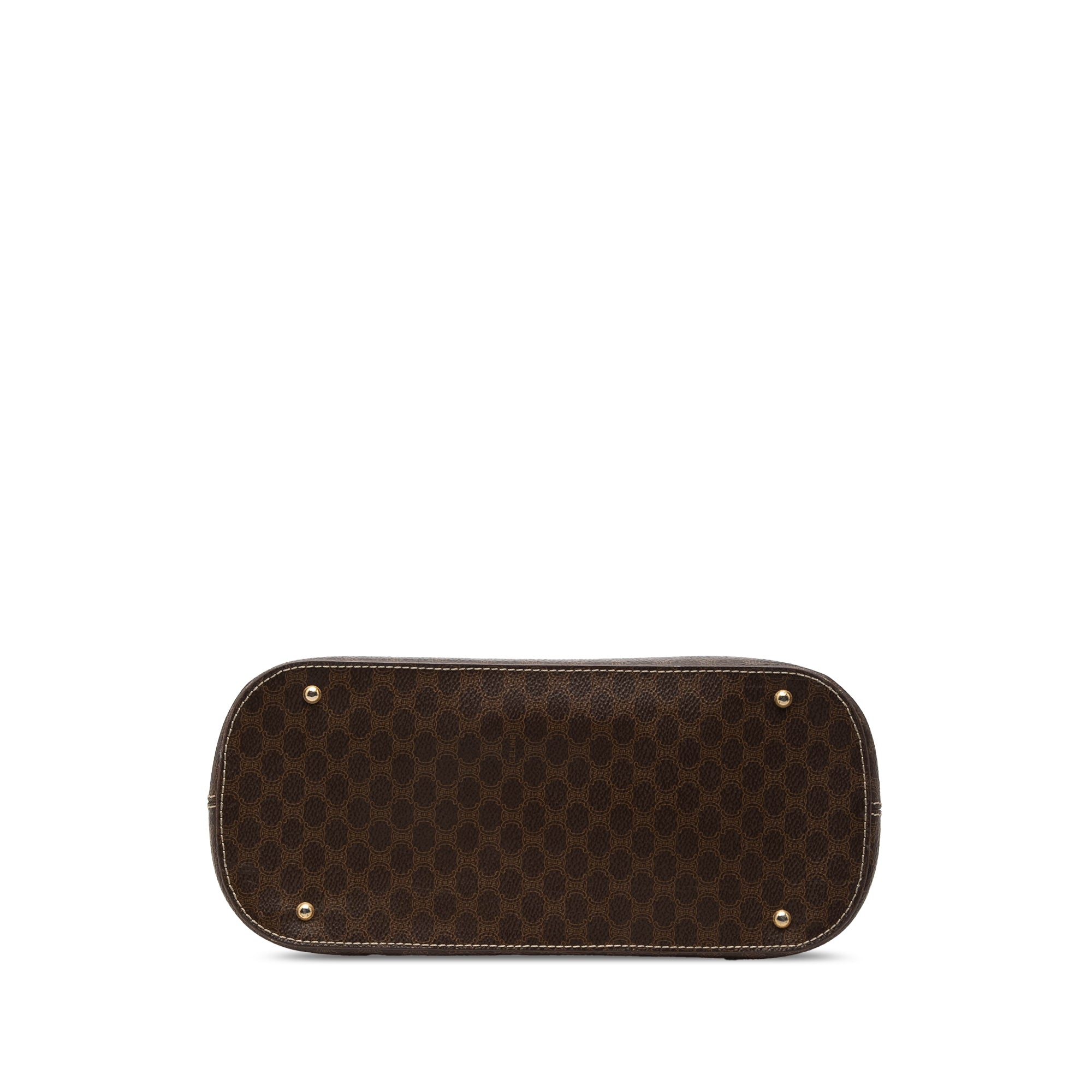 Macadam Coated Canvas Dome Satchel - Image 3