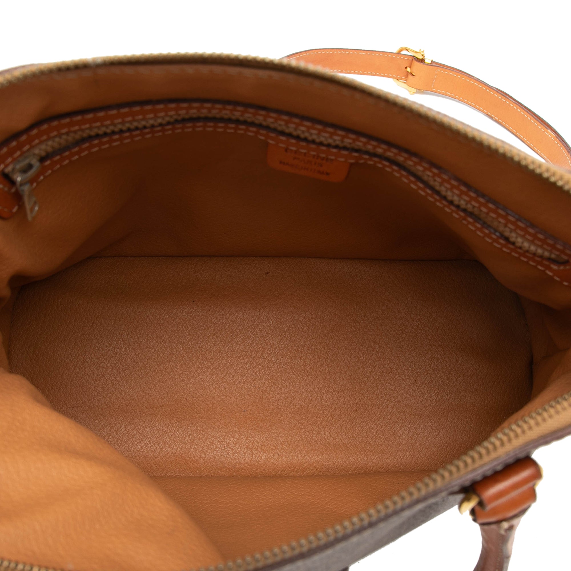 Macadam Coated Canvas Dome Satchel - Image 4