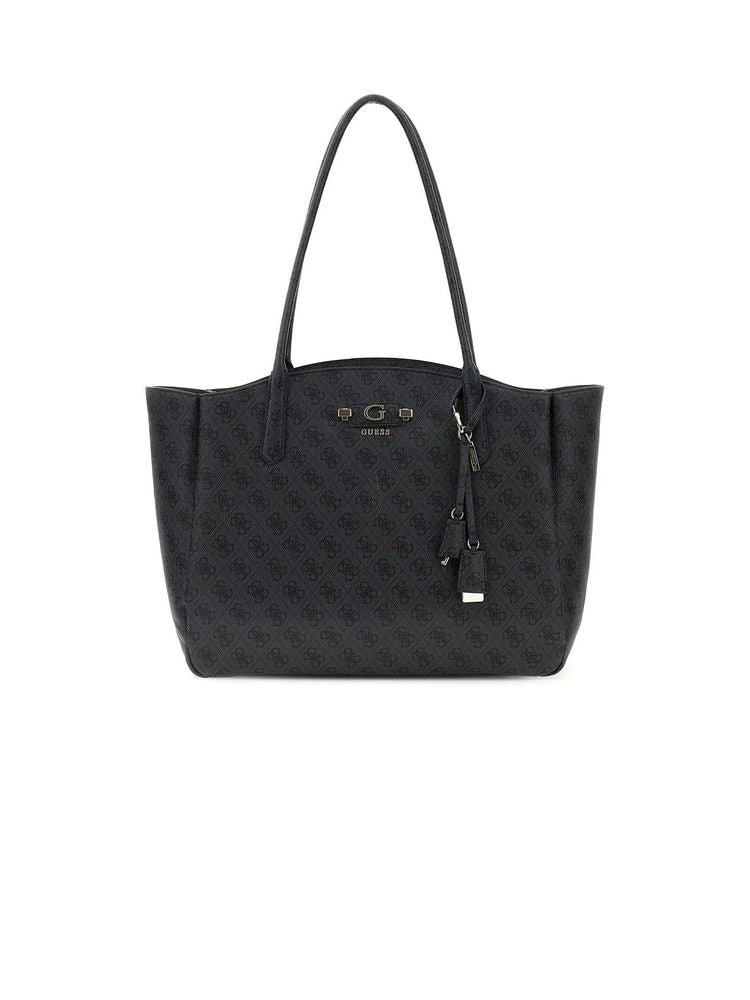 Guess Tote Bag — Gray Polyurethane