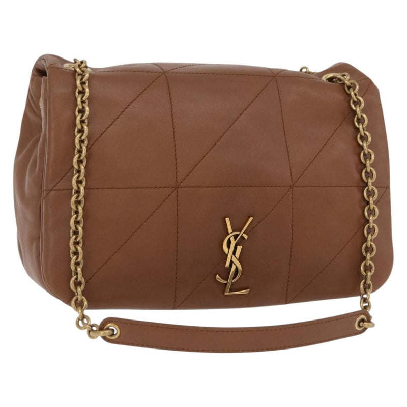 Saint Laurent Jamie 4.3 Quilted Leather Brown Bag