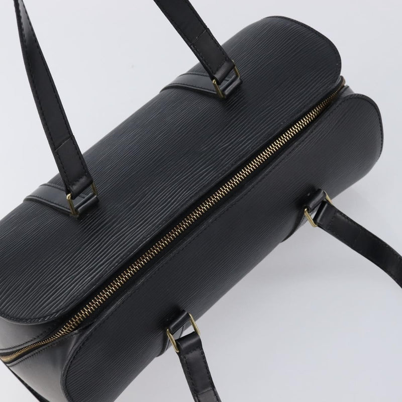 Louis Vuitton Soufflot Epi Leather Black Bag
