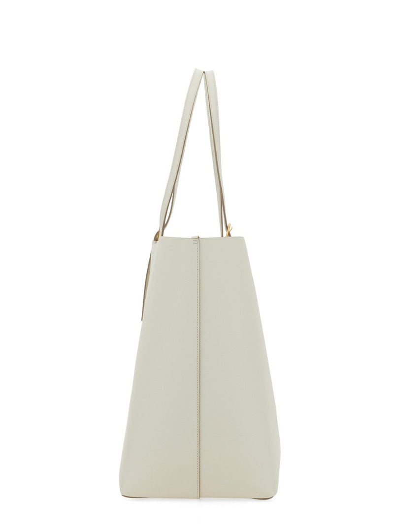 Mcm Himmel Shoulder Bag — White Cowhide