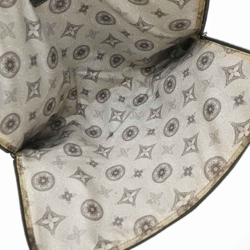 Louis Vuitton Laptop Sleeve Leather Brown Bag