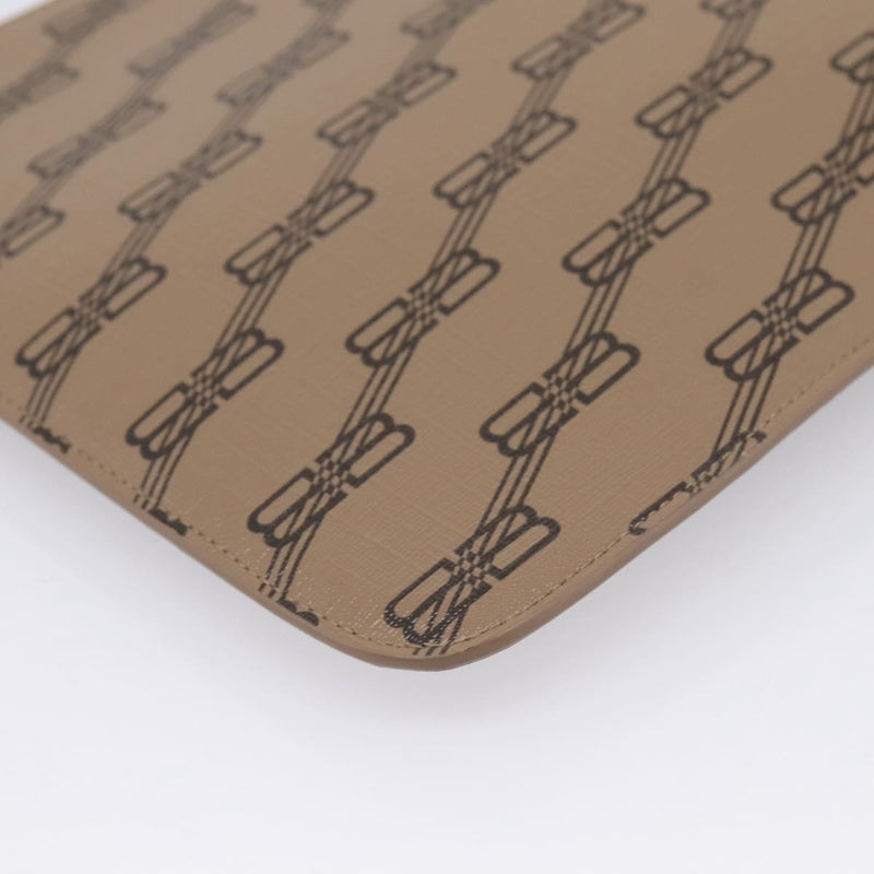 Balenciaga Signature Pouch Monogram Pvc Leather Beige